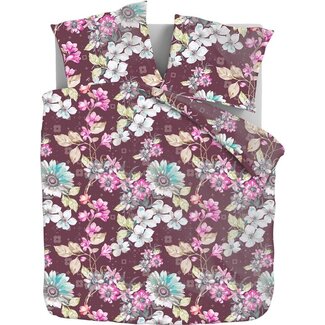 Sleep sense Flanel dekbedovertrek Flower