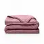 All in one lazy dekbed velvet - Dekbed en overtrek in 1 - Oud Roze