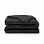 All in one lazy dekbed velvet - Dekbed en overtrek in 1 - Zwart