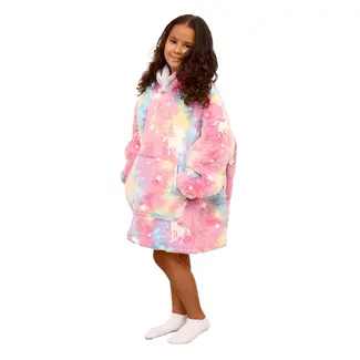 Sleeptime Kinder hoodie unicorn - Glow in the dark - 2-6 jaar