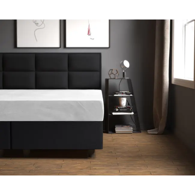 Velvet hoeslaken - 180x200 cm