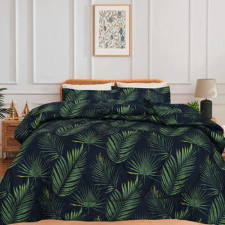 .Decoware® Dekbed zonder overtrek inclusief kussensloop - Palma - Microvezel - 300gsm