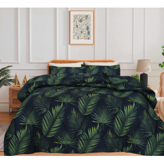 .Decoware® Dekbed zonder overtrek - inclusief kussensloop - Palma - Microvezel - 300gsm