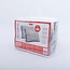 Traagschuim Hoofdkussen met 3D-rand - CBD olie infused - 40x60 cm - (2stuks)