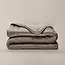 All in one lazy dekbed velvet - Dekbed en overtrek in 1 - Taupe/Grijs