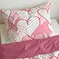 Kinderdekbedovertrek Hearts love  - microvezel - 140x220 + 60x70 cm