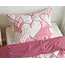 Kinderdekbedovertrek Hearts love  - microvezel - 140x220 + 60x70 cm