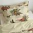 Kinderdekbedovertrek Dino - microvezel - 140x220 + 60x70 cm
