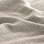 B-keus Katoen percal dekbedovertrek Rome - Zand - Mousseline - 200x220 + 2st 60x70 cm