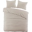 B-keus Katoen percal dekbedovertrek Rome - Zand - Mousseline - 200x220 + 2st 60x70 cm