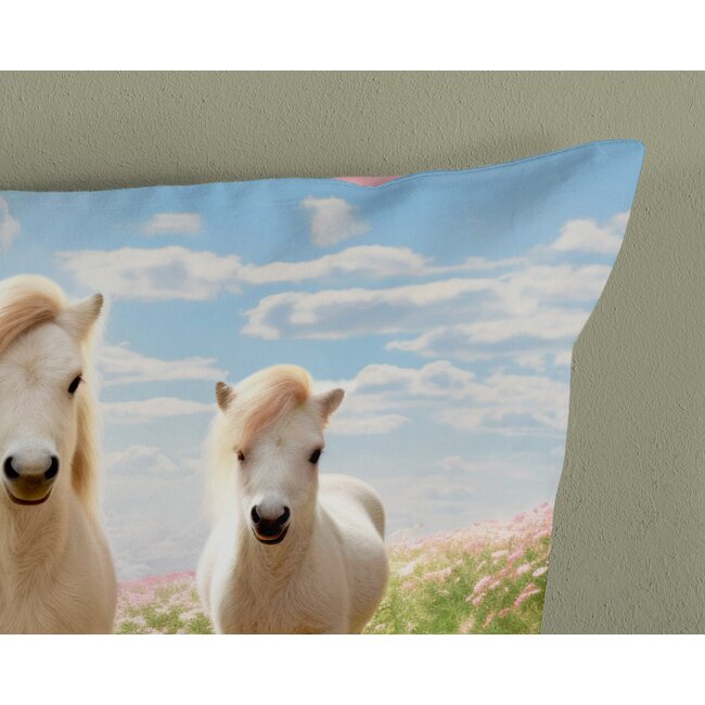 Katoen kinderdekbedovertrek Philou - 140x220 + 60x70 cm