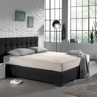 Dreamhouse Hoeslaken - enkel jersey 135gr. - crème