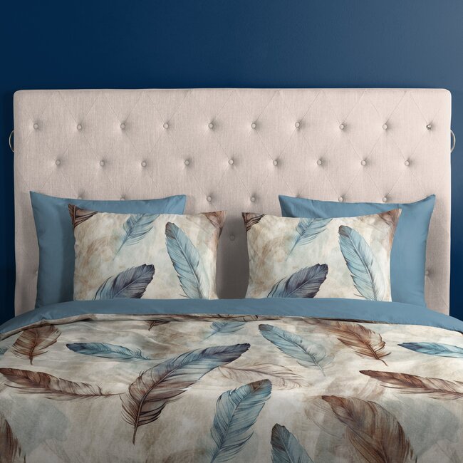 Katoen dekbedovertrek Otte - 2-persoons (200x220 + 2st 60x70cm)