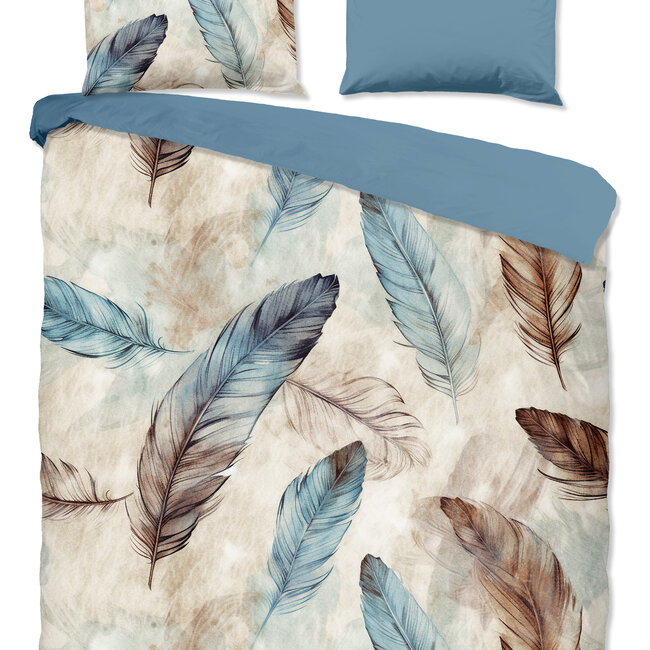 Katoen dekbedovertrek Otte - 2-persoons (200x220 + 2st 60x70cm)