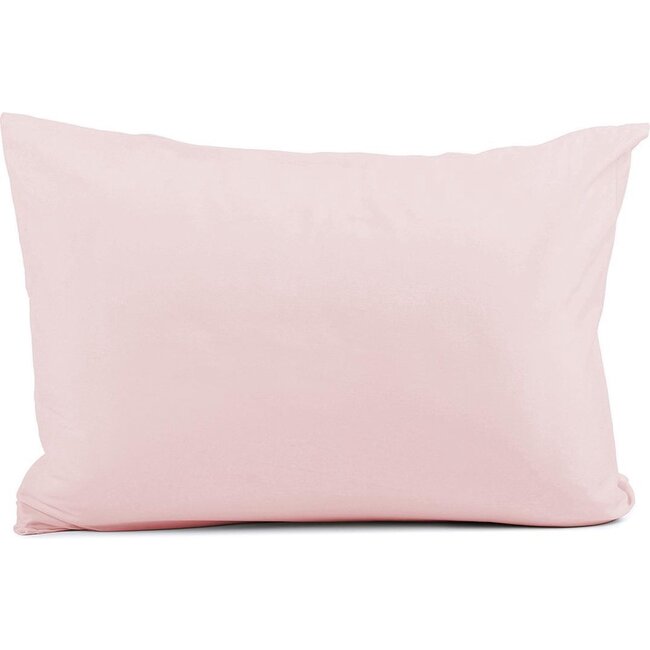 Gekleurd hoofdkussen - roze - 60x70 cm - 600 gram
