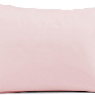 .Decoware® Gekleurd hoofdkussen - roze/ecru - 60x70 cm - 600 gram
