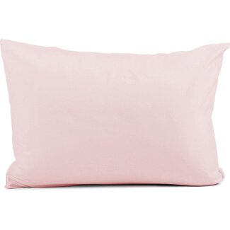 .Decoware® Gekleurd hoofdkussen - roze/ecru - 60x70 cm - 600 gram