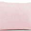Gekleurd hoofdkussen - roze/ecru - 60x70 cm - 600 gram