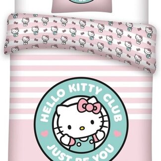 Disney & Licentie Hello Kitty Dekbedovertrek Just Be You - polykatoen - eenpersoons