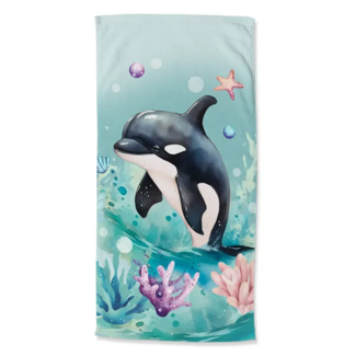 Good Morning Strandlaken Orca - 75x150 cm