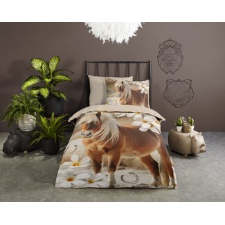 Pure Microvezel kinderdekbedovertrek Fabi  pony - eenpersoons