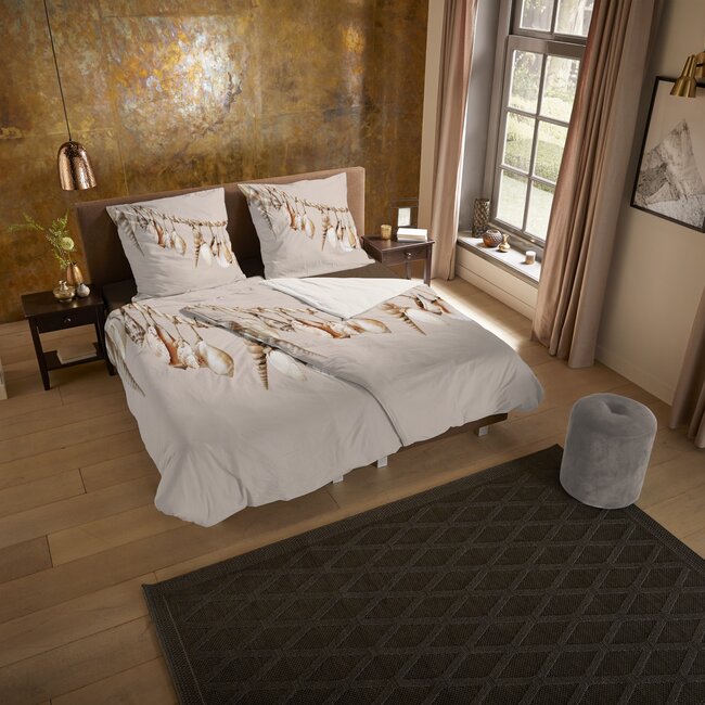 Microvezel dekbedovertrek Ibiza - Zand