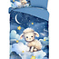 Microvezel kinderdekbedovertrek Sheepy - 140x220 + 60x70 cm