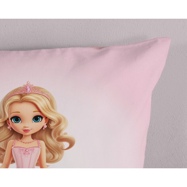 Microvezel kinderdekbedovertrek Bella - 140x220 + 60x70 cm