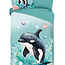 Microvezel kinderdekbedovertrek Splash - 140x220 + 60x70 cm