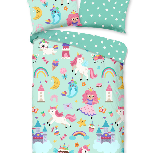 Ledikant dekbedovertrek Magic - 100x135 + 40x60 cm
