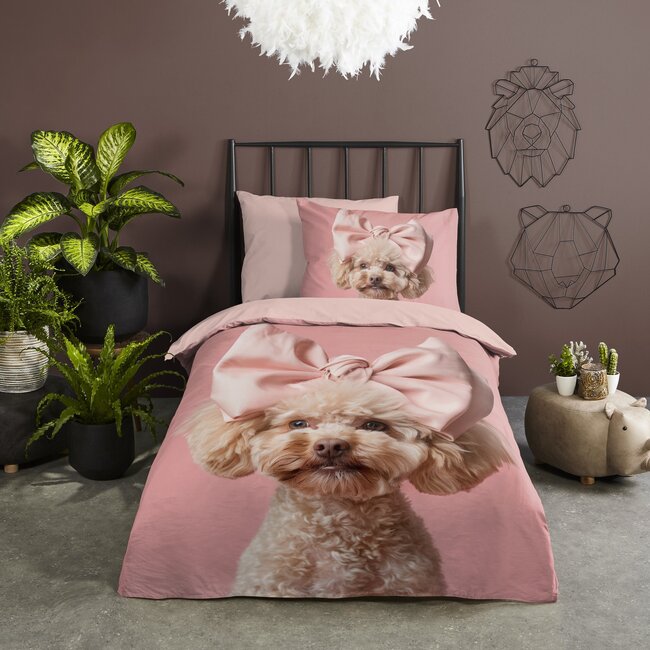 Katoen kinderdekbedovertrek Roxy - 140x220 + 60x70 cm