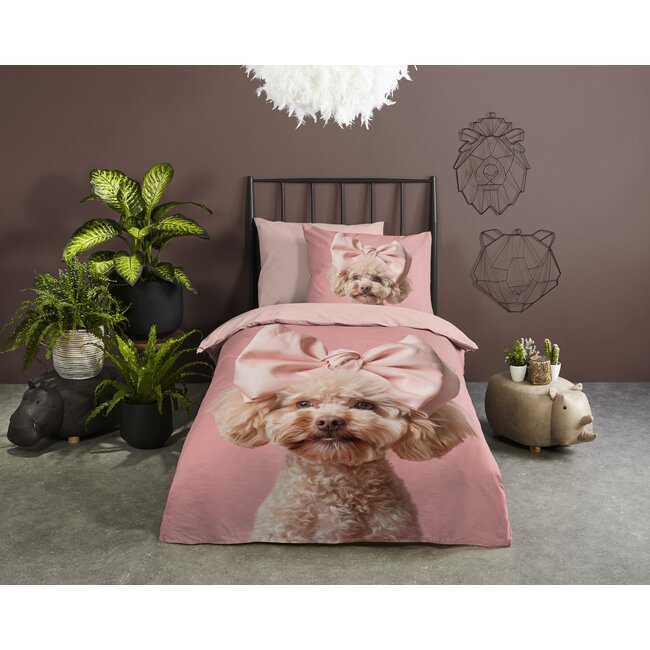 Katoen kinderdekbedovertrek Roxy - 140x220 + 60x70 cm