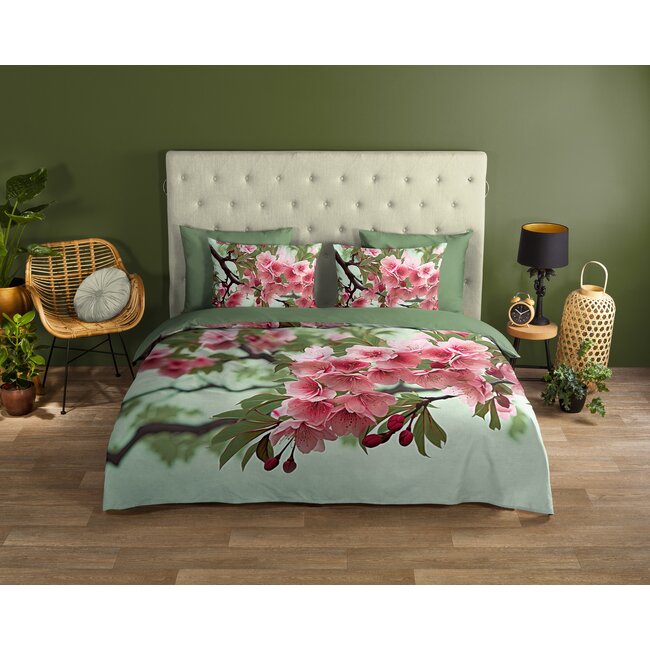 Katoen dekbedovertrek Lotti - Multi