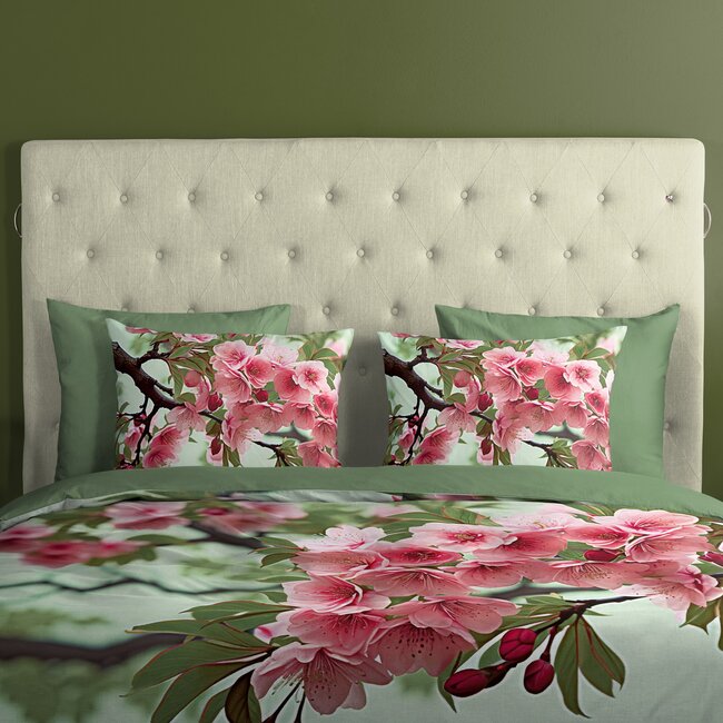 Katoen dekbedovertrek Lotti - Multi