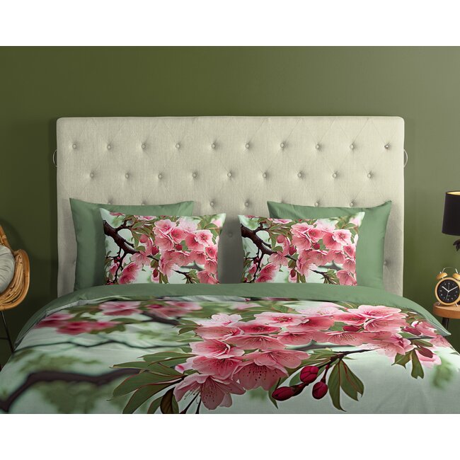 Katoen dekbedovertrek Lotti - Multi