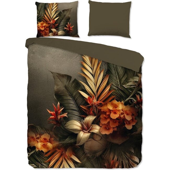 Katoen dekbedovertrek Savory