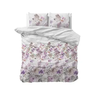 Sleeptime Polykatoen dekbedovertrek Jenice - Roze - Lits-jumeaux (240x220 + 2st 60x70cm)