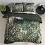 Katoensatijn dekbedovertrek Nairobi - groen