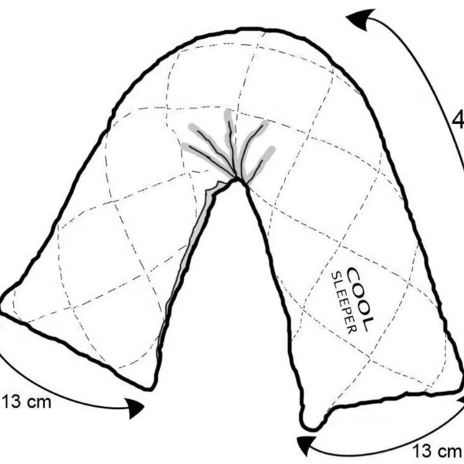 Cool Sleeper V kusssen - Wit