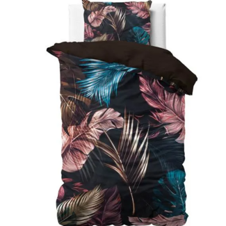 Dreamhouse Katoen satijn dekbedovertrek Isabella - Zwart