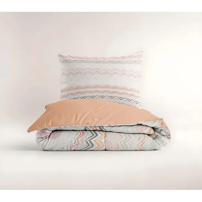 Kinderdekbedovertrek Elaya Roze - microvezel - 140x220 + 60x70 cm