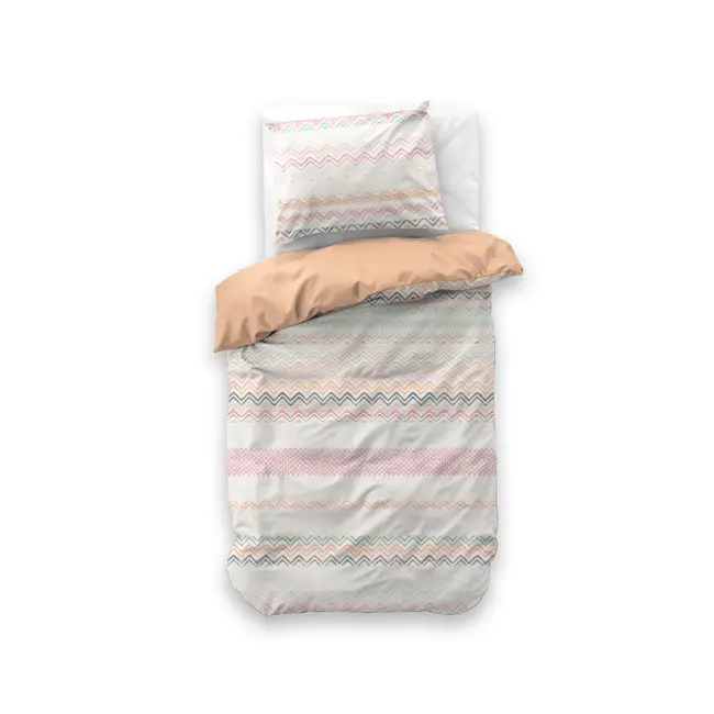 Kinderdekbedovertrek Elaya Roze - microvezel - 140x220 + 60x70 cm