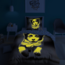 Glow in the dark kinderdekbedovertrek Hond - katoen - 140x200+70x80 cm