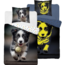 Glow in the dark kinderdekbedovertrek Hond - katoen - 140x200+70x80 cm