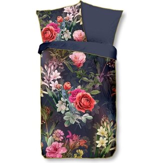 Descanso Katoensatijn dekbedovertrek Simone - 140x220 + 60x70cm