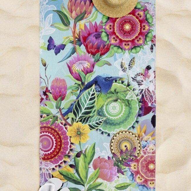 Strandlaken Chess - 100x180 cm