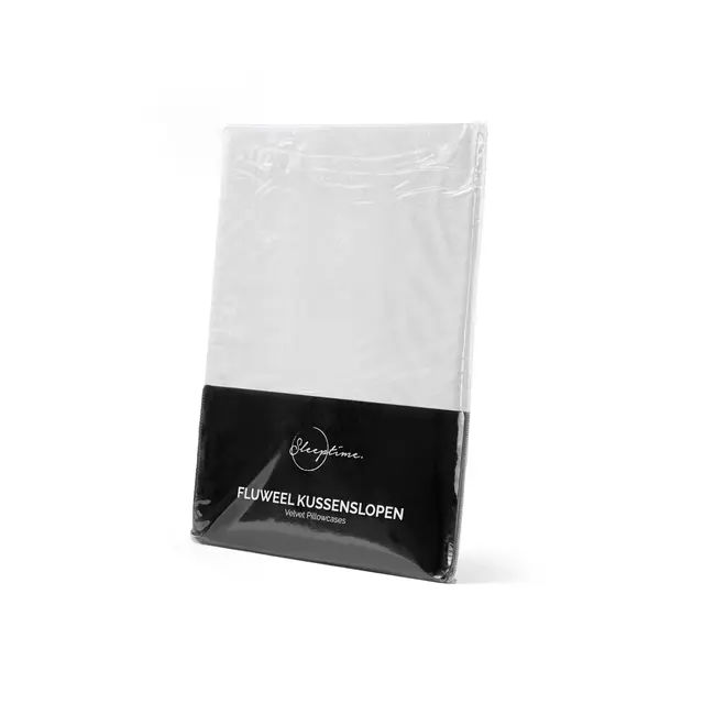 Kussensloop (Per 2 st) - Wit - Velvet