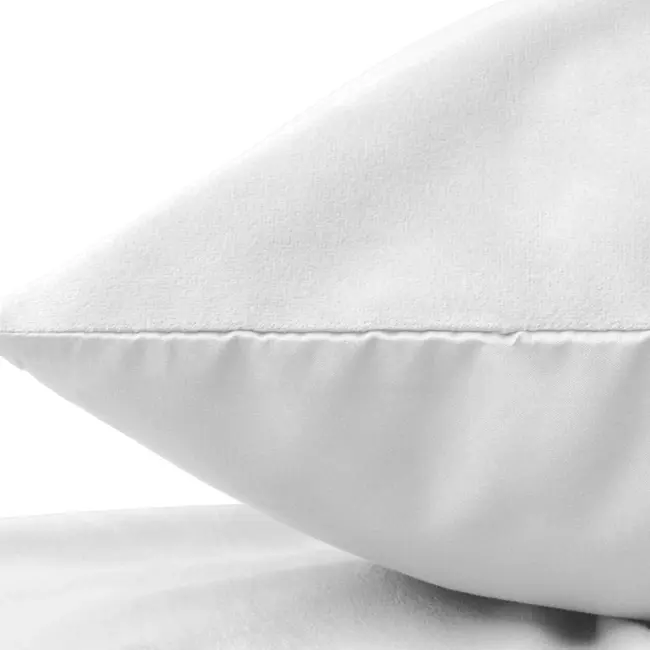 Kussensloop (Per 2 st) - Wit - Velvet