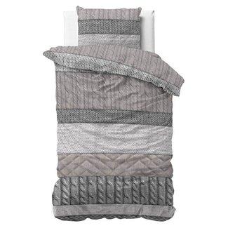 Dreamhouse Flanel  dekbedovertrek Elin - taupe