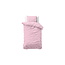 Katoen dekbedovertrek Stone washed - roze